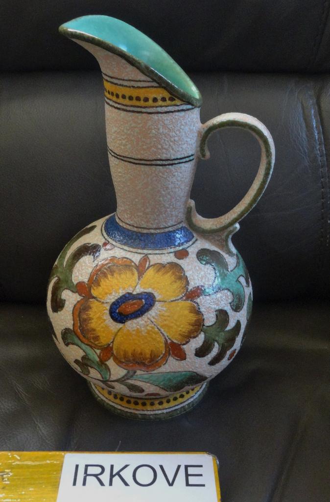 ZUID HOLLAND PLATEEL KAN * Decor Lharmi *, Antiek en Kunst, Verzenden