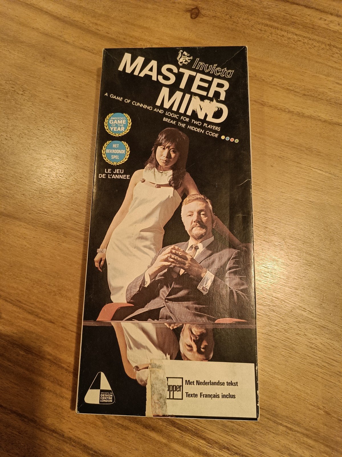 Mastermind - Het klassieke codekraakspel met 4 kleuren, Hobby en Vrije tijd, Een of twee spelers, Ophalen of Verzenden, Gebruikt