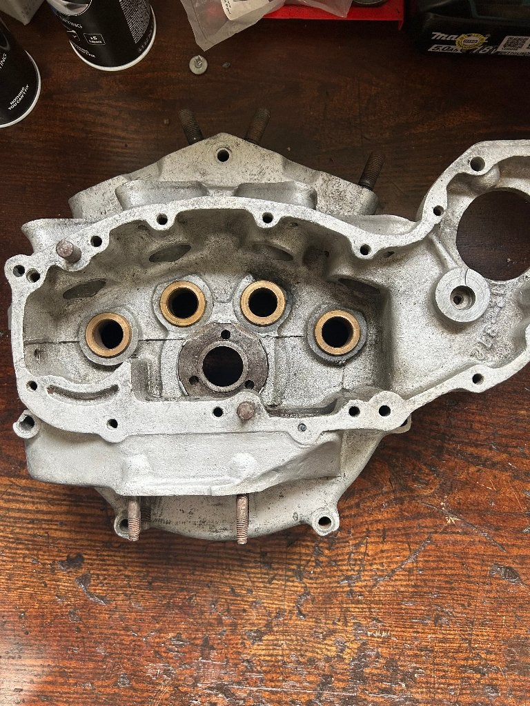 Rechter Carterhelft Harley UL 1200 Flathead, Ophalen of Verzenden, Gebruikt