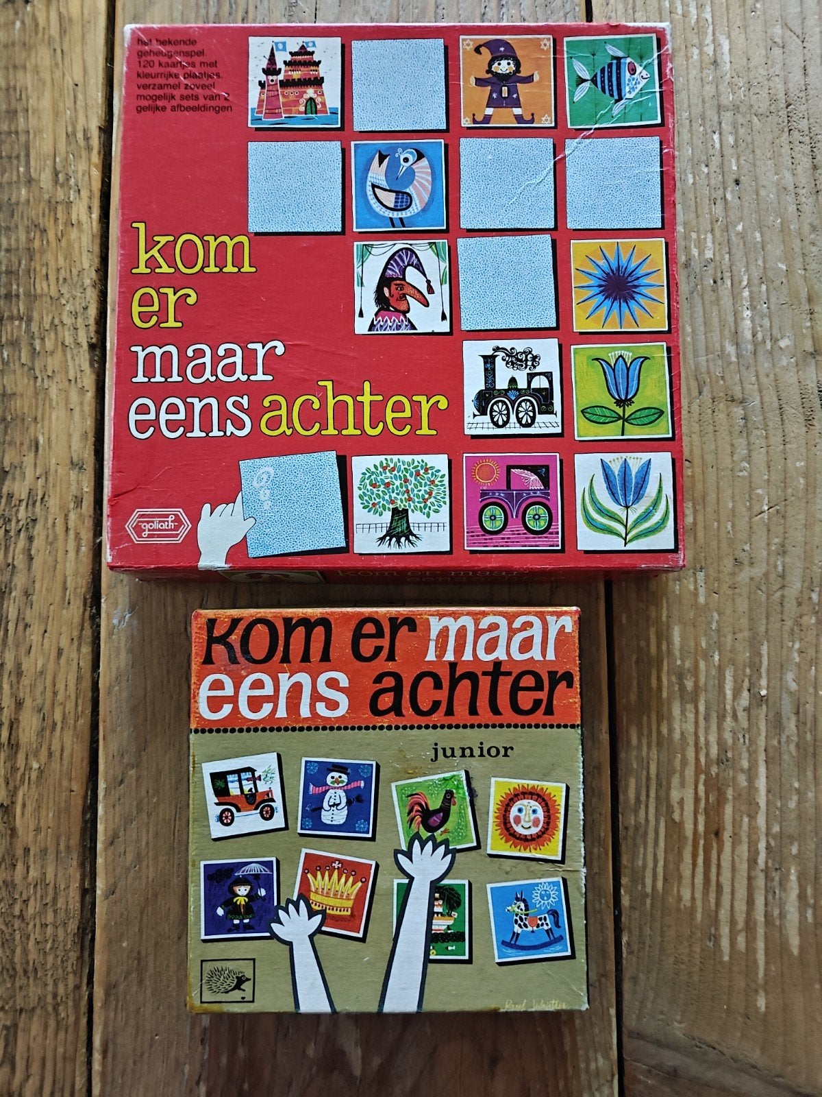 2 X Kom er eens achter. Vintage memory., Ophalen of Verzenden, Sio., Sio., Sio.