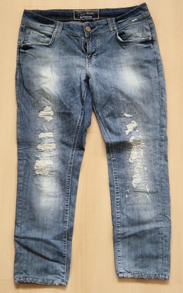 Superstar jeans, maat 44 SW118010212, is langer dan foto, Blauw, Maat 42/44 (L), Ophalen of Verzenden, Zo goed als nieuw