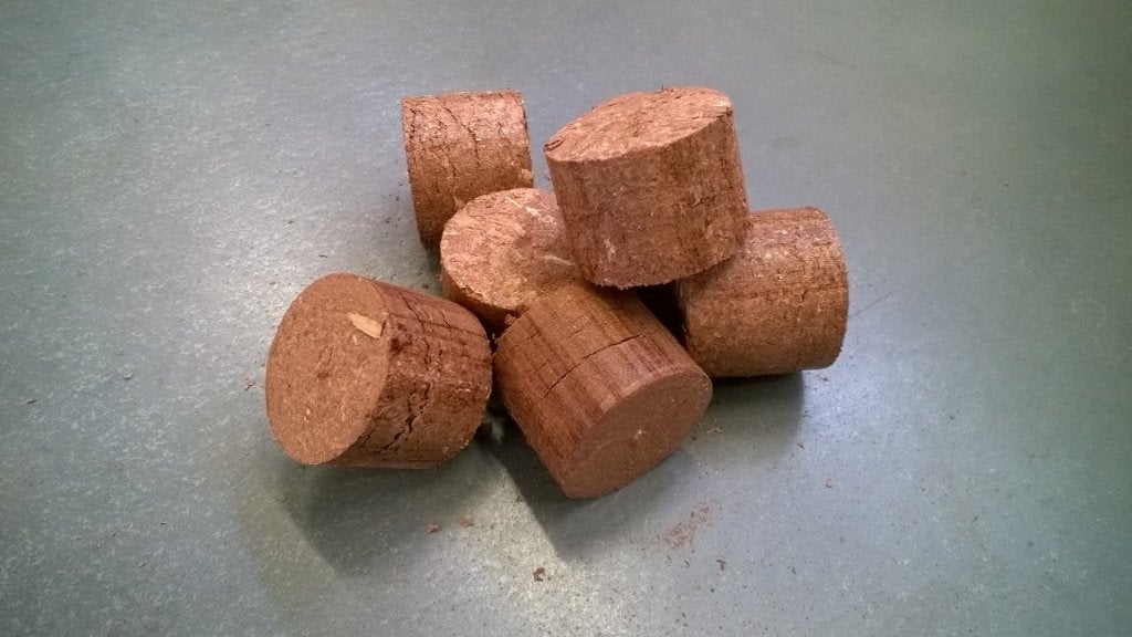 briketten, 3 tot 6 m³, Ophalen, Eikenhout, Blokken