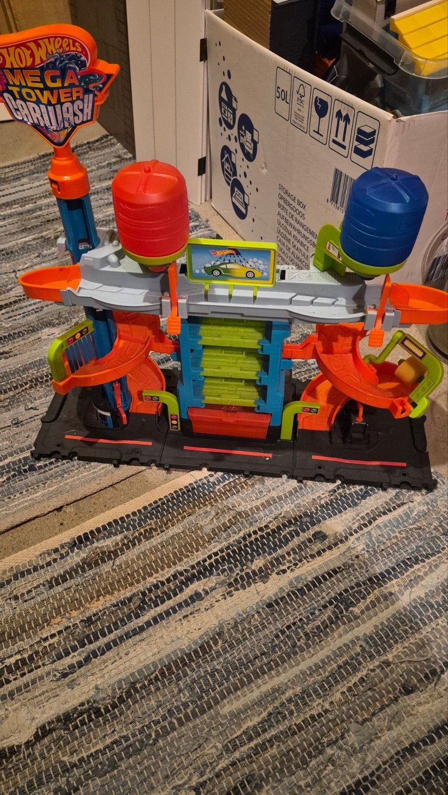 Hotwheels city mega autowasserette, Ophalen of Verzenden