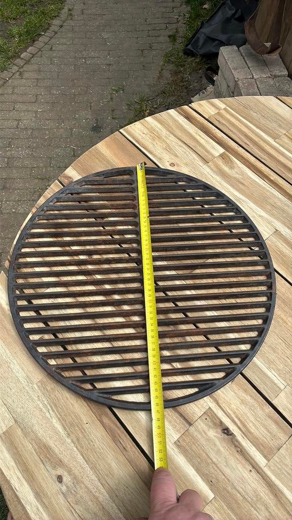Gietijzeren barbecue rooster, Ophalen, Gebruikt