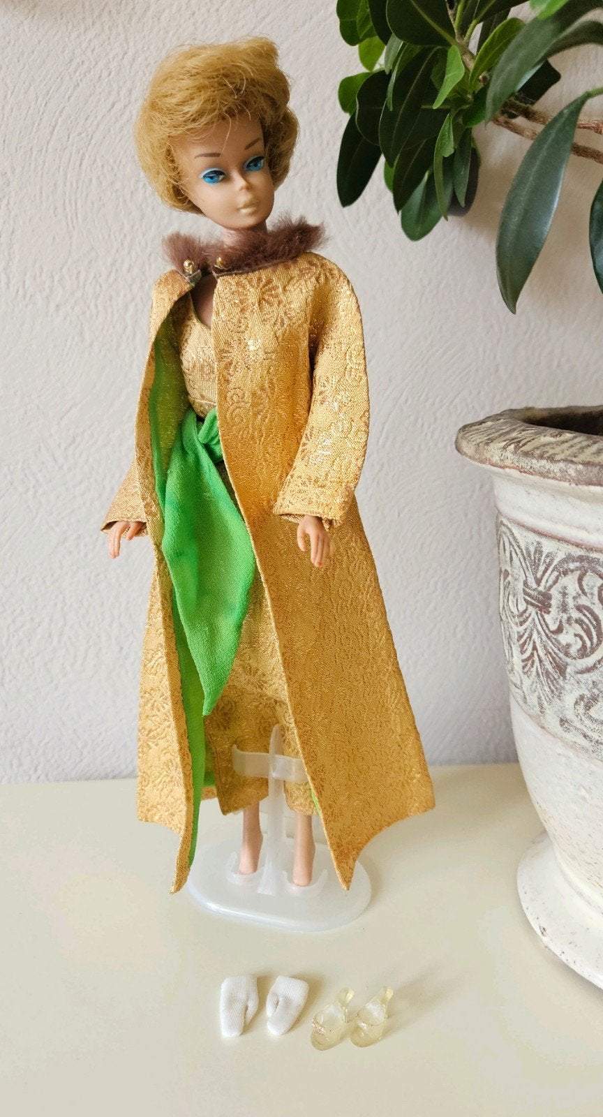 Vintage Barbie outfit Golden Glory #1645 1965/66, Ophalen of Verzenden