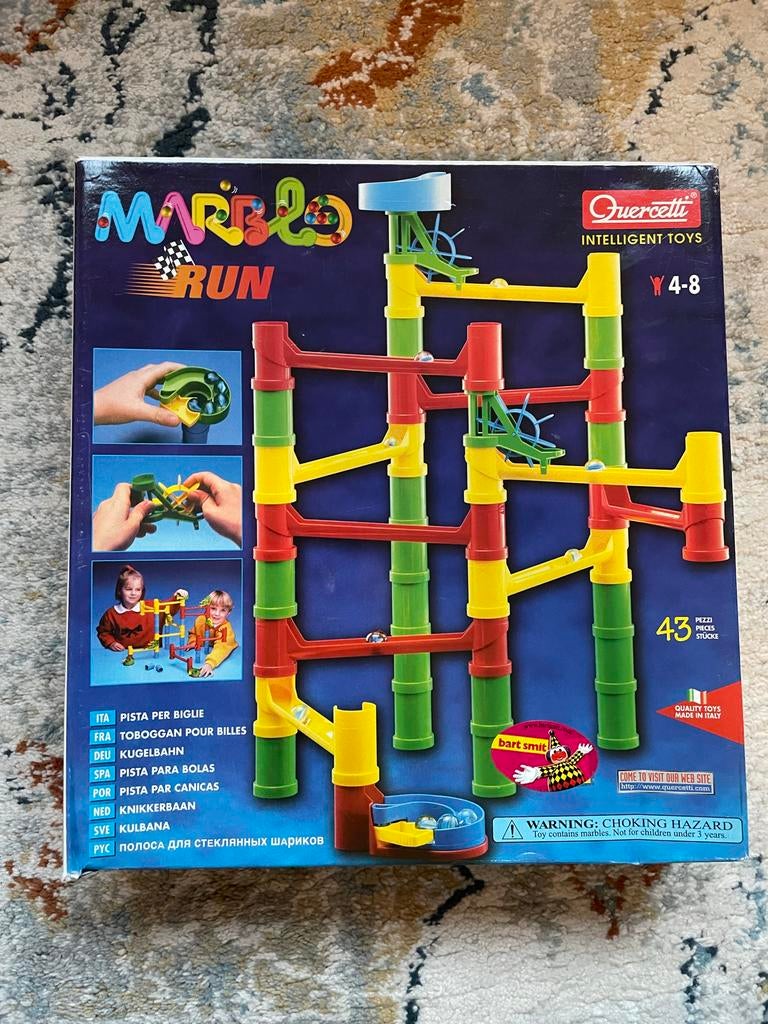 Quercetti Marble Run knikkerbaan - Compleet met doos, Verzenden, Gebruikt, Overige merken