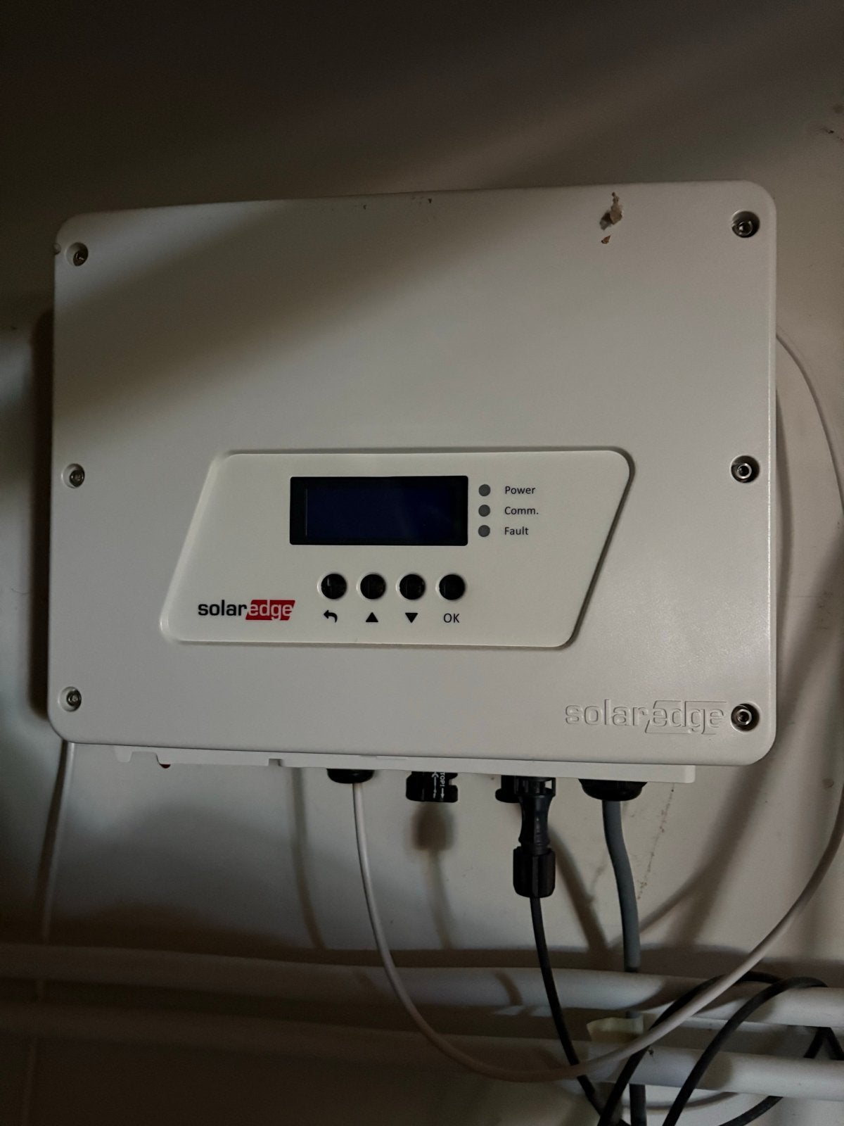 SolarEdge SE4000H omvormer met JA Solar panelen, Ophalen, Gebruikt, Compleet systeem, 200 wattpiek of meer