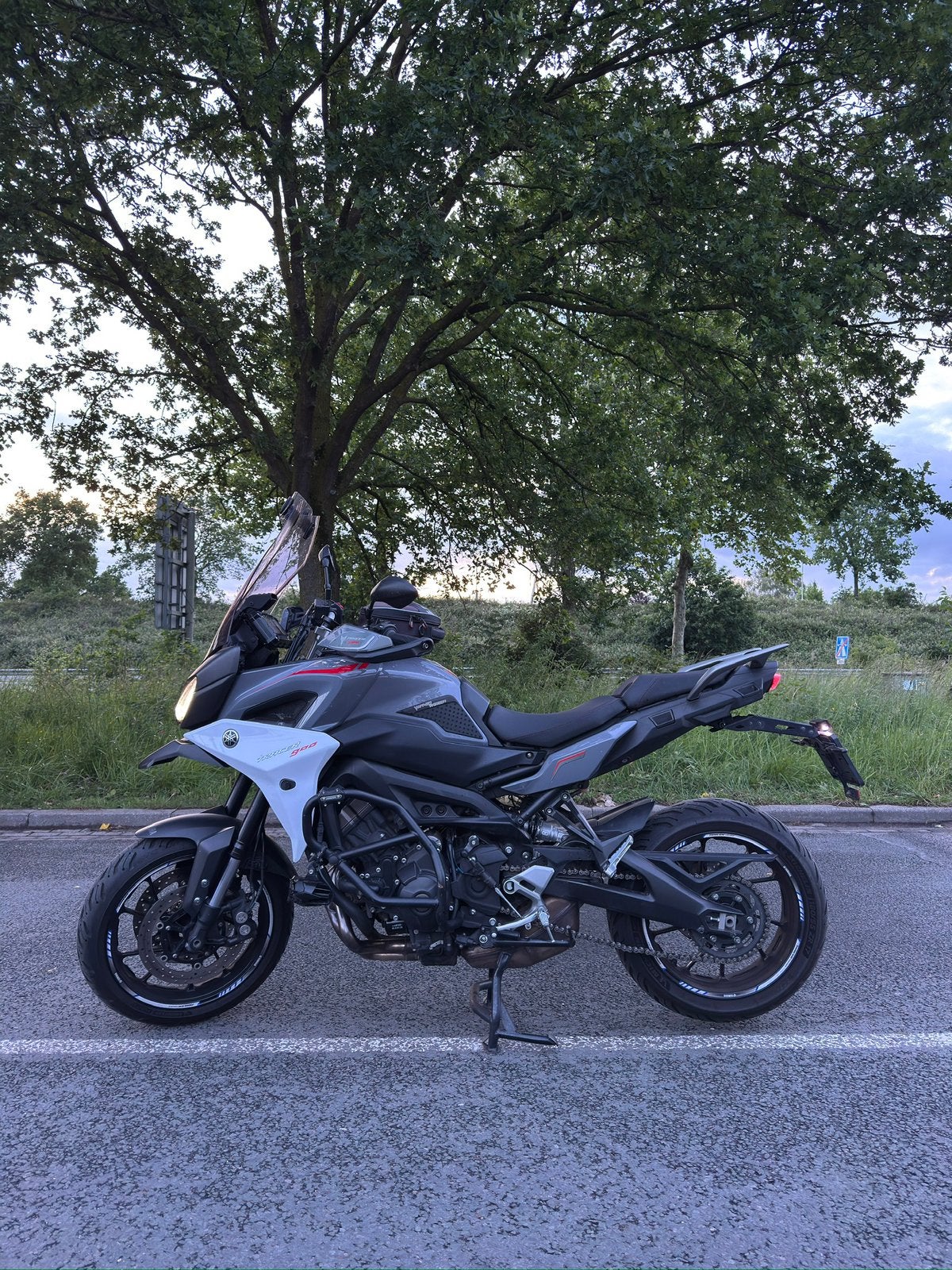 Yamaha Tracer 900 2018 ABS Quickshifter + Valbeugels, LED Verlichting, Motorrijbewijs A, Gebruikt, 3 cilinders