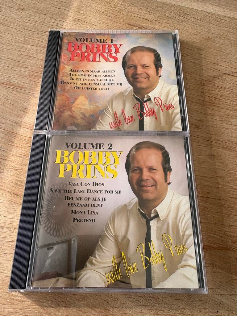 Bobby Prins Volume 1 & 2 With Love CD Boxset, Ophalen of Verzenden, Zo goed als nieuw, Levenslied of Smartlap, Boxset