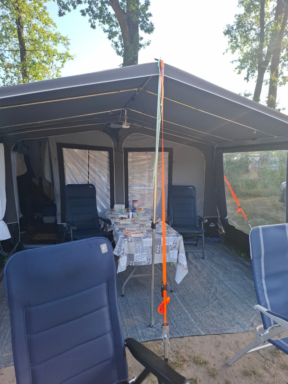 Ruime voortent plus luifel voor caravan, Ophalen, Gebruikt, Polyester, Overige merken