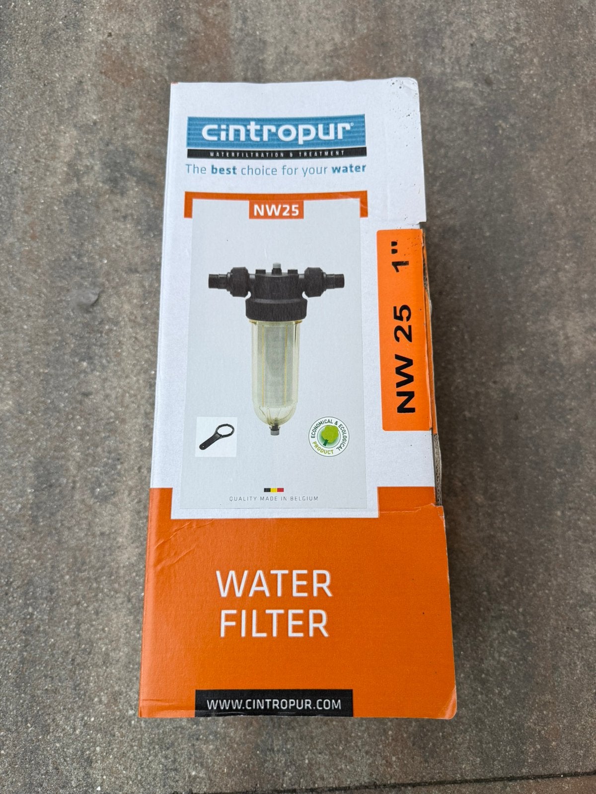 Cintropur waterfilter NW25 1”, Tuin en Terras, Ophalen of Verzenden, Nieuw