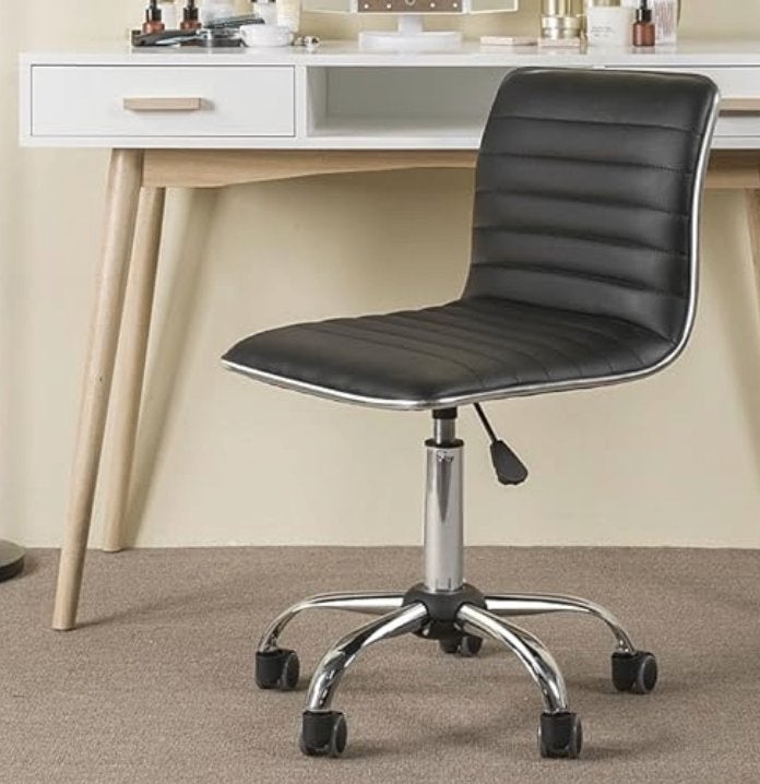 Office Chair (used but top condition), Ophalen, Zwart, Zo goed als nieuw, Bureaustoel