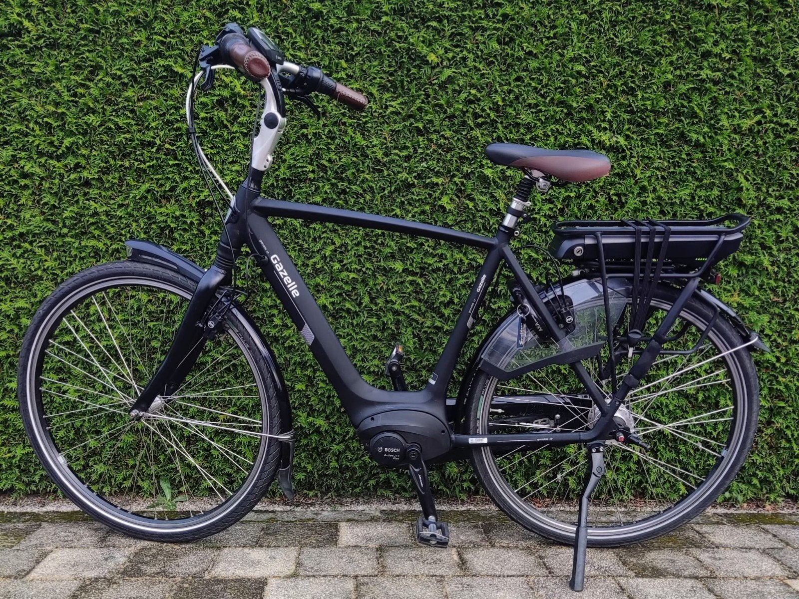 Gazelle Grenoble C7+ elektrische herenfiets, Fietsen en Brommers, 55 tot 59 cm, Ophalen, Zo goed als nieuw, Gazelle
