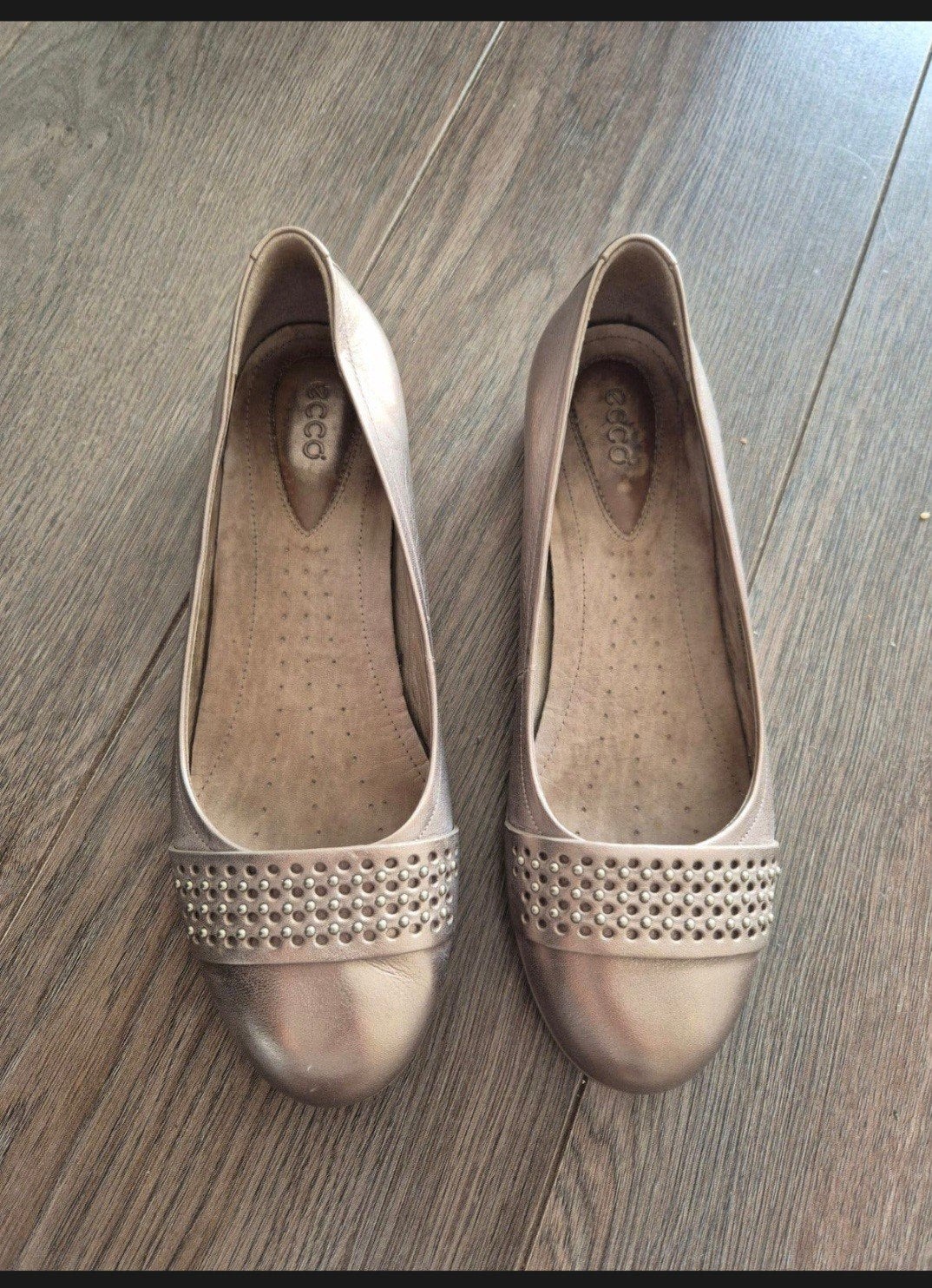 Ecco ballerina's maat 39 zgan, Kleding | Dames, Ecco, Overige kleuren, Zo goed als nieuw, Ballerina's