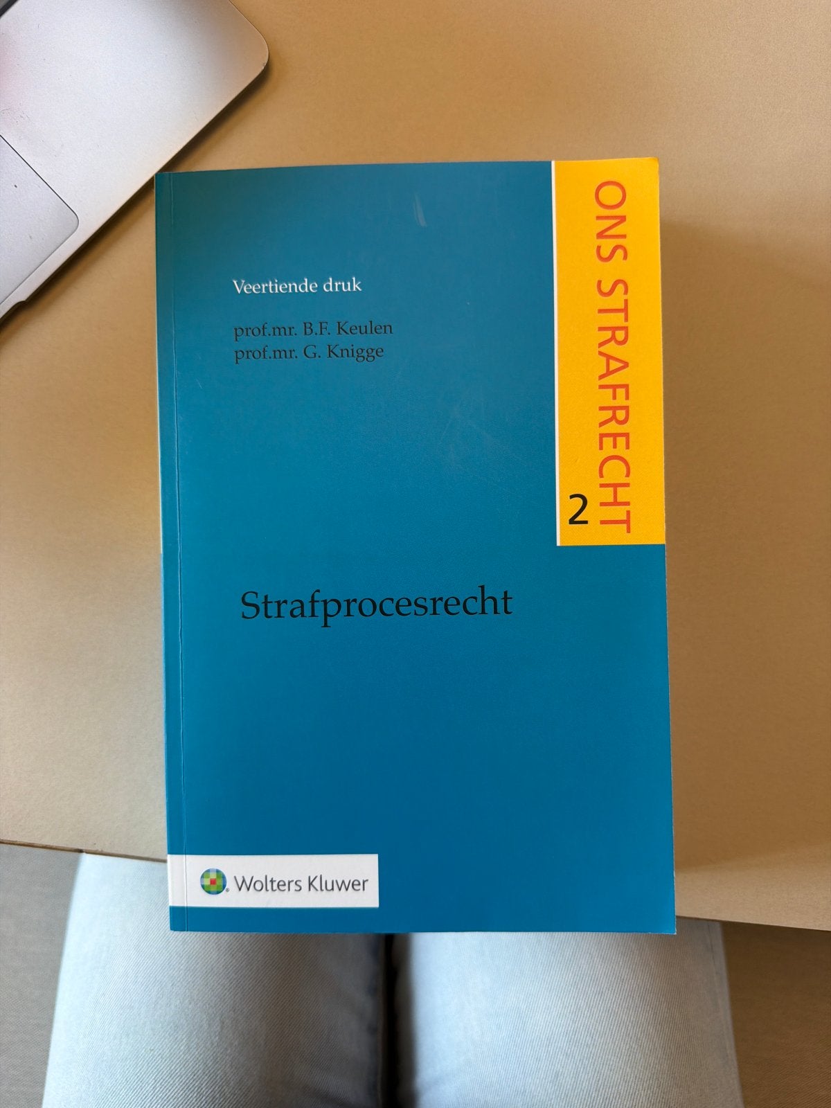 Ons Strafrecht 2: Strafprocesrecht Veertiende druk (14), Ophalen of Verzenden, Gamma, Zo goed als nieuw, WO