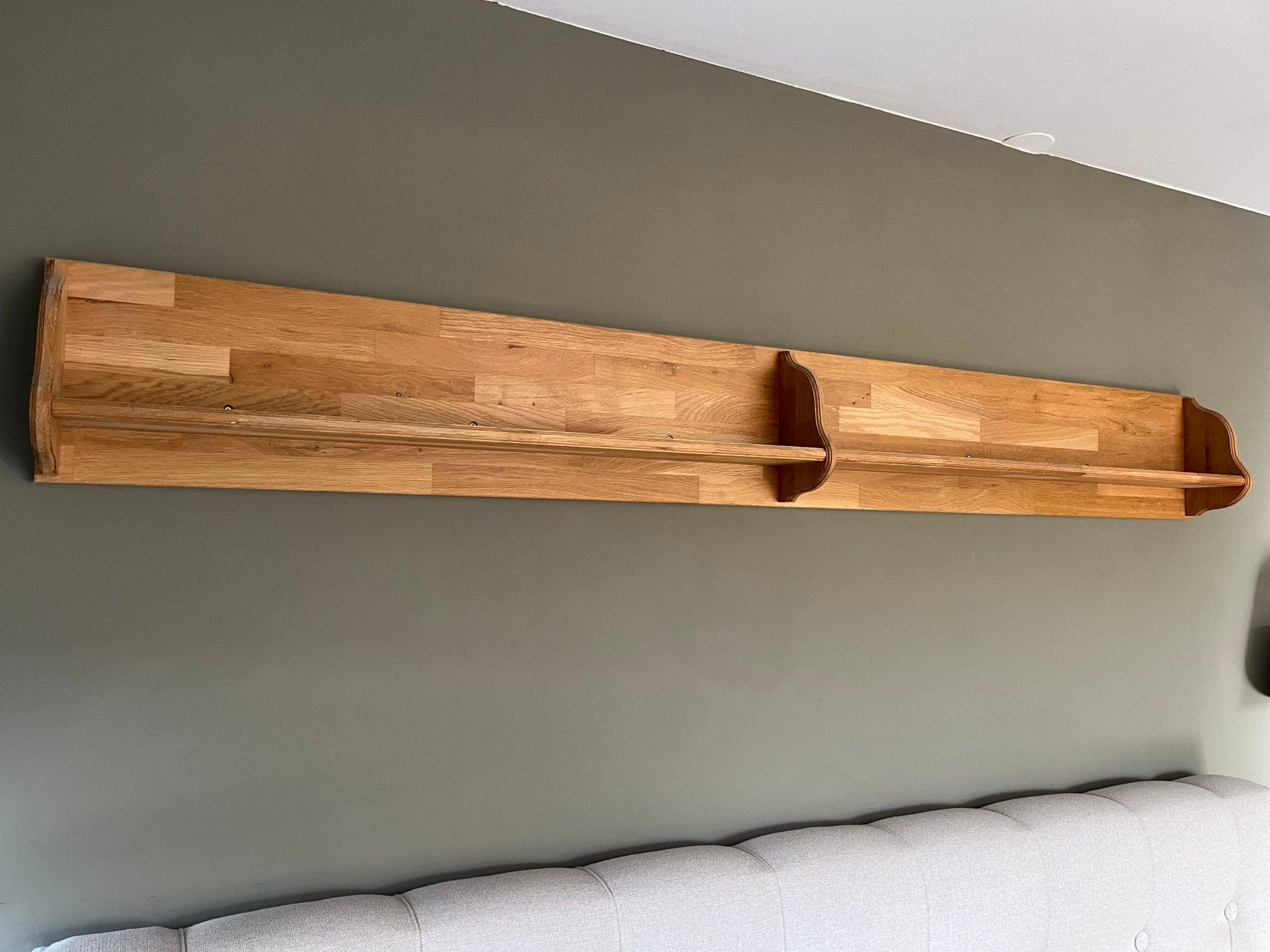 Eiken wandplank, Ophalen, Zo goed als nieuw