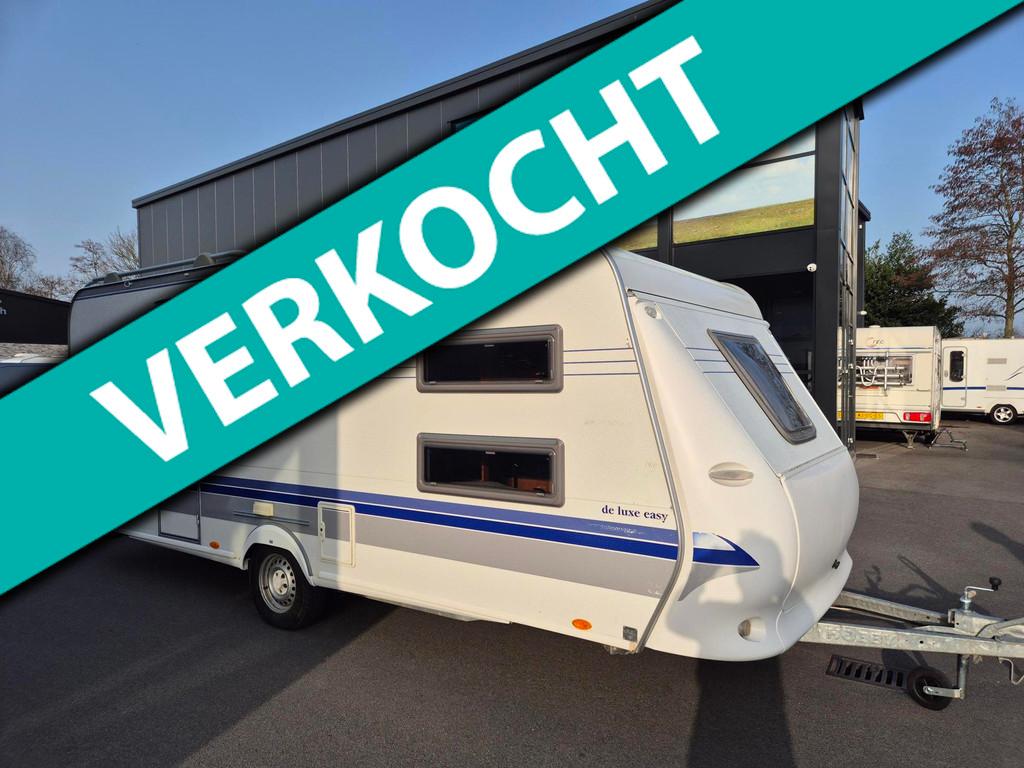 HOBBY 540 TK-ULA Stapelbed met kinderkamer, Airco+DWT luifel, Overige typen, Rondzit, Hobby, Hobby