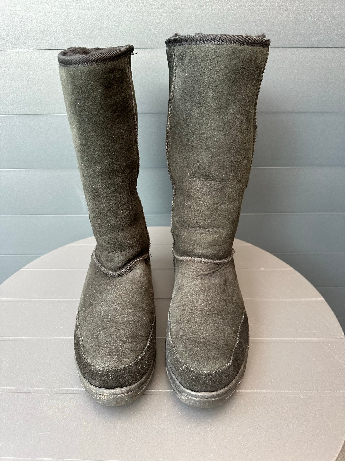Ugg Australia Ultra Tall laarzen - Maat 38, Kleding | Dames, Schoenen, Ophalen of Verzenden, Gedragen, Zwart, Hoge laarzen