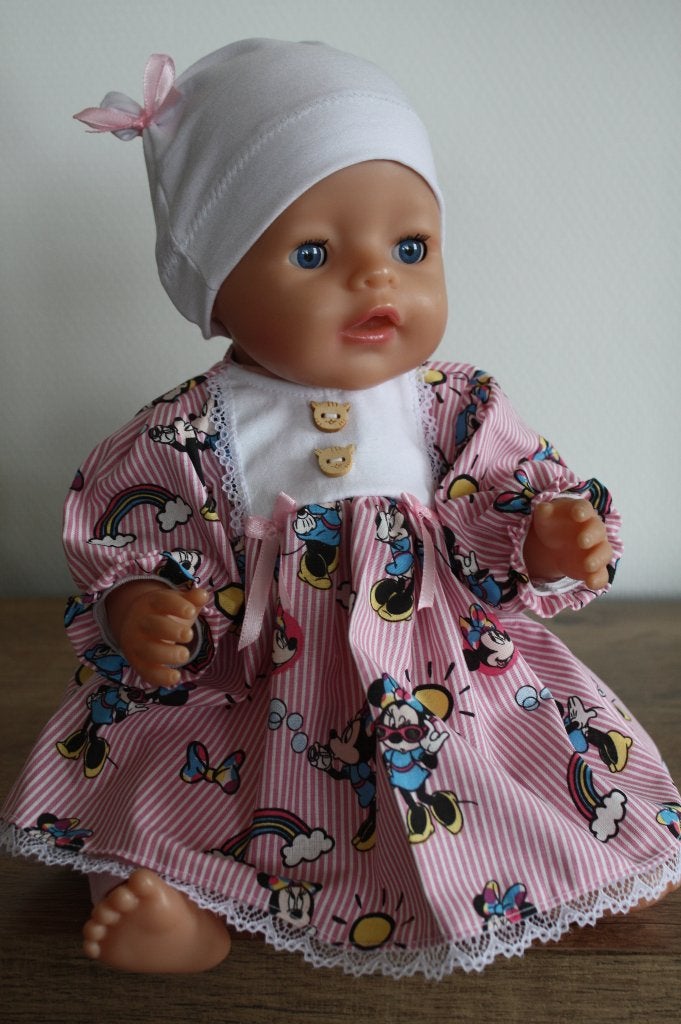 poppenkleertjes past baby born 43 cm no 31, Ophalen of Verzenden, Nieuw, Babypop