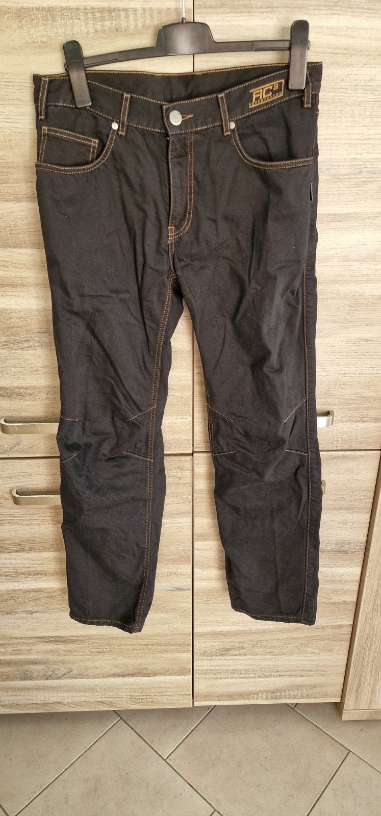 Bering Motor Jeans Maat L-32 Zwart motorjeans spijkerbroek, Motoren, Kleding | Motorkleding, Ophalen of Verzenden, Tweedehands