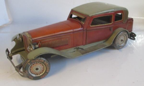 zeldzame tin toy blikken limousine Tipp Co 9590 met licht, Verzenden