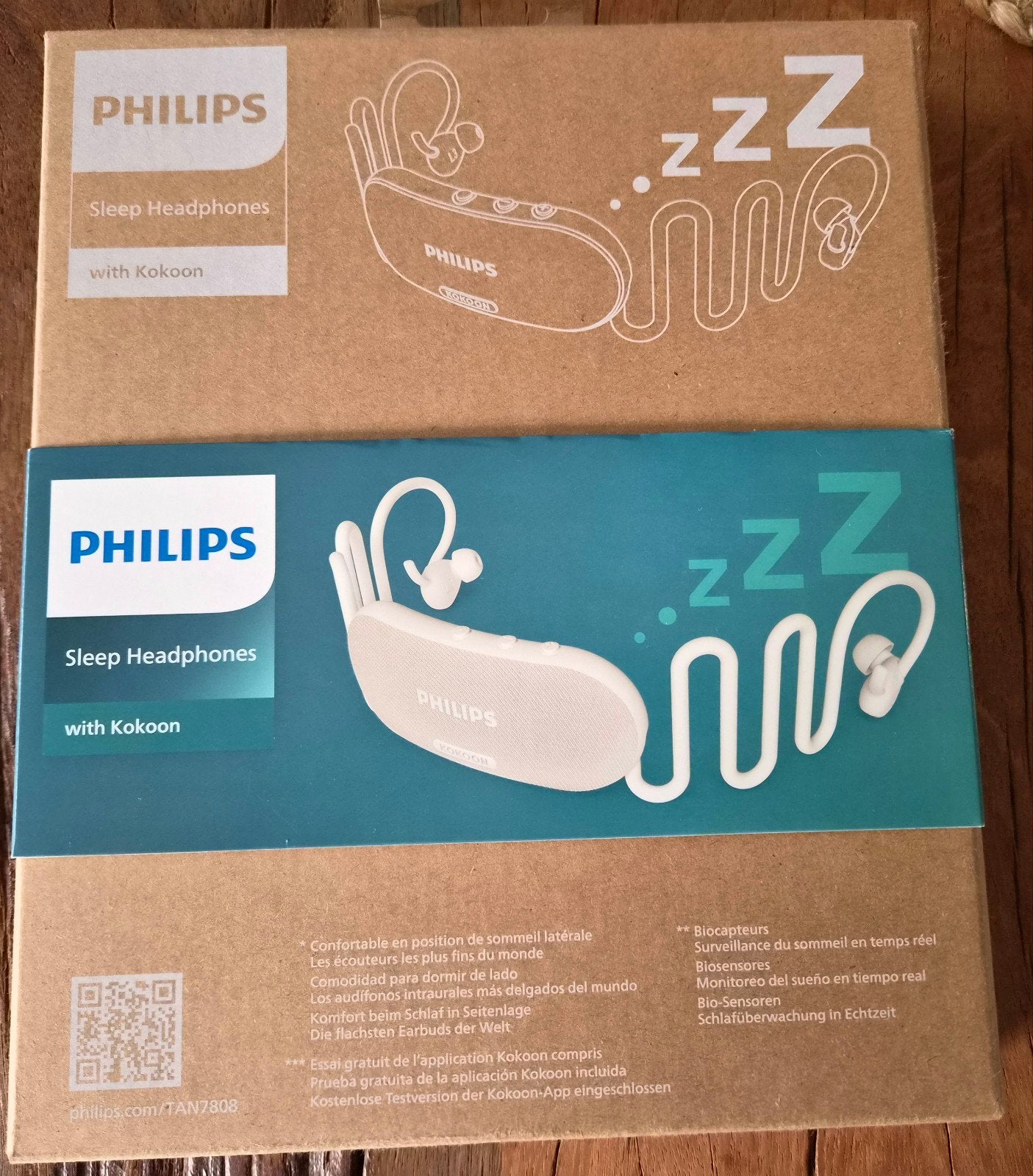 Philips Sleep Headphones met Kokoon - Nieuw in doos, Nieuw, Ophalen of Verzenden, Wit, Draadloos