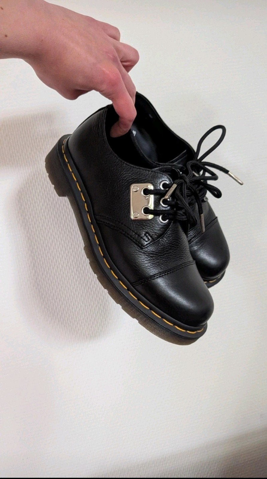 Zeldzame Dr Martens 1461 hardware lunar Oxford, Ophalen of Verzenden, Nieuw, Zwart