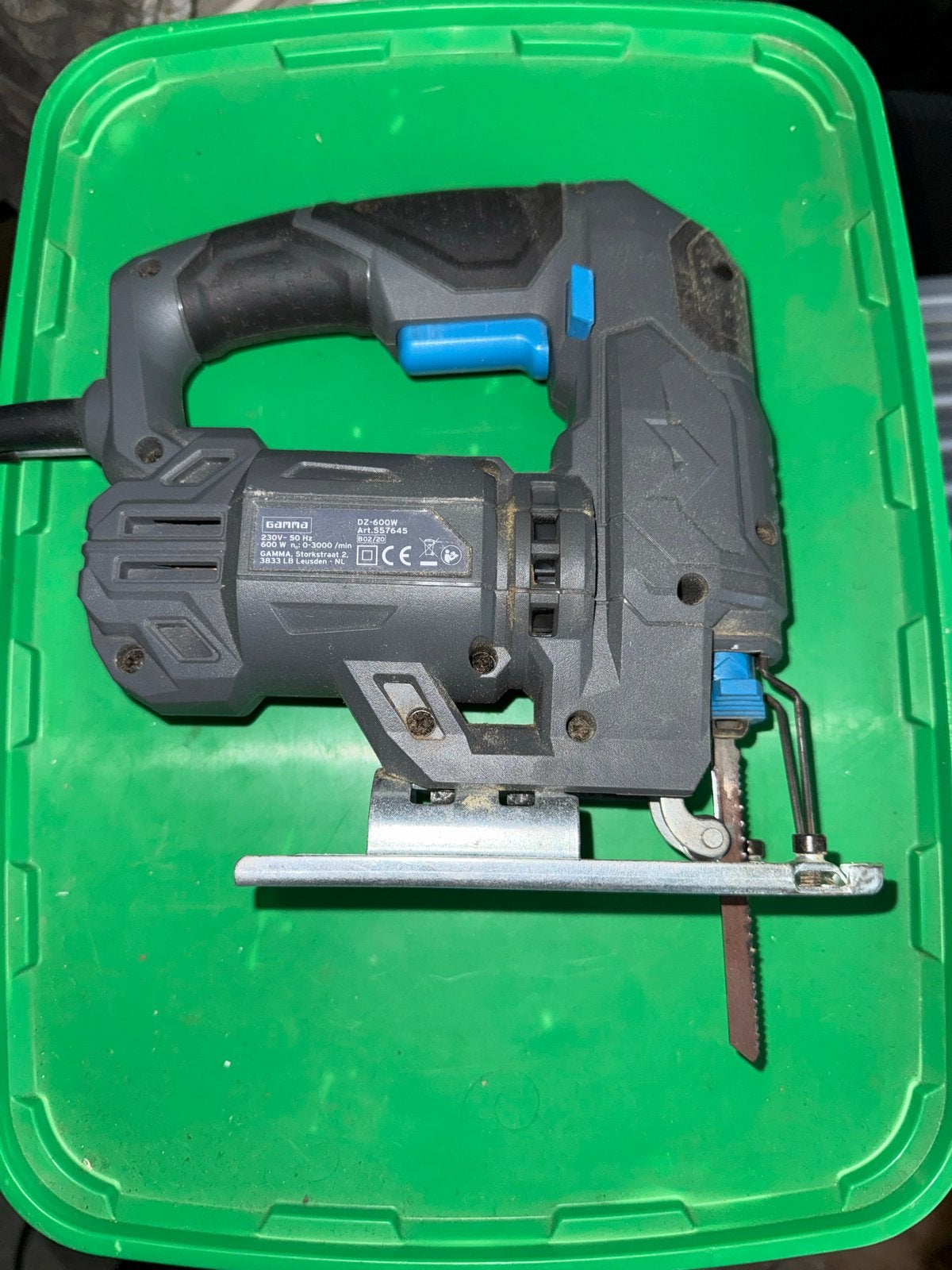 Gamma Decoupeerzaag DZ-600W - Krachtige en Betrouwbaar, Gebruikt, Decoupeerzaag, 600 tot 1200 watt, Ophalen of Verzenden
