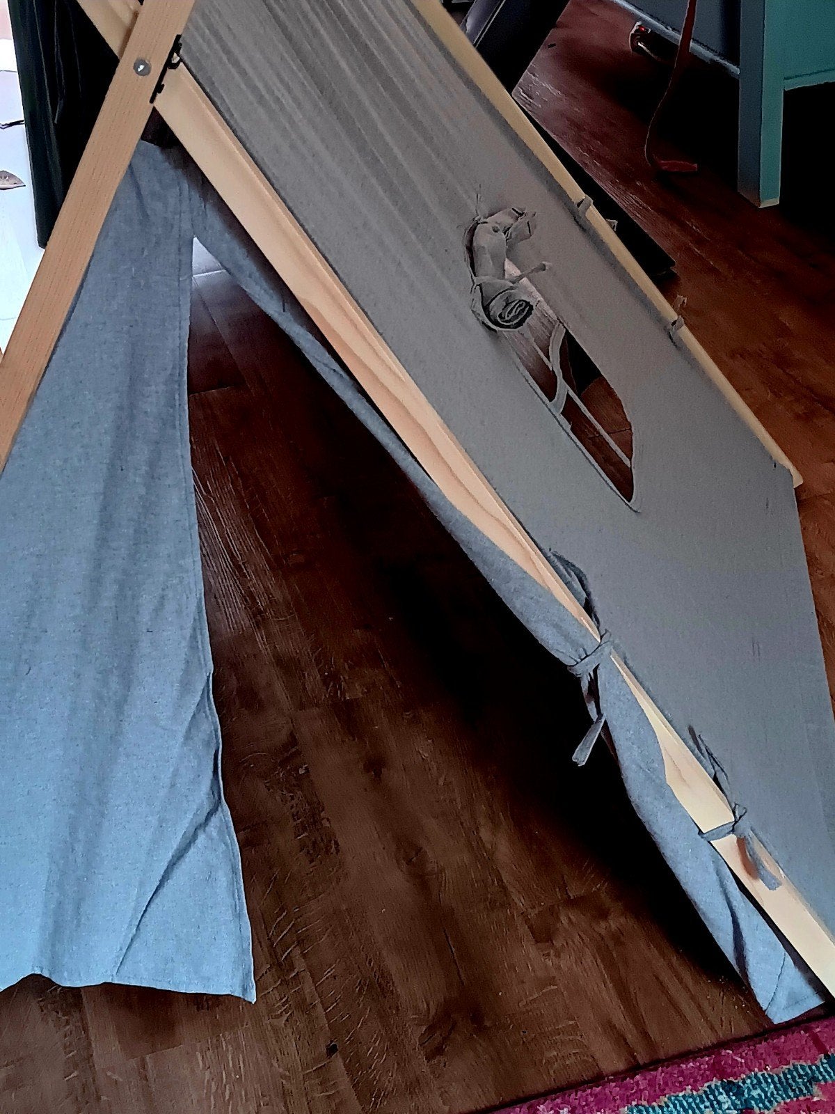 Speel Wigwam Linnen - Makkelijk te demonteren met zak, Ophalen of Verzenden