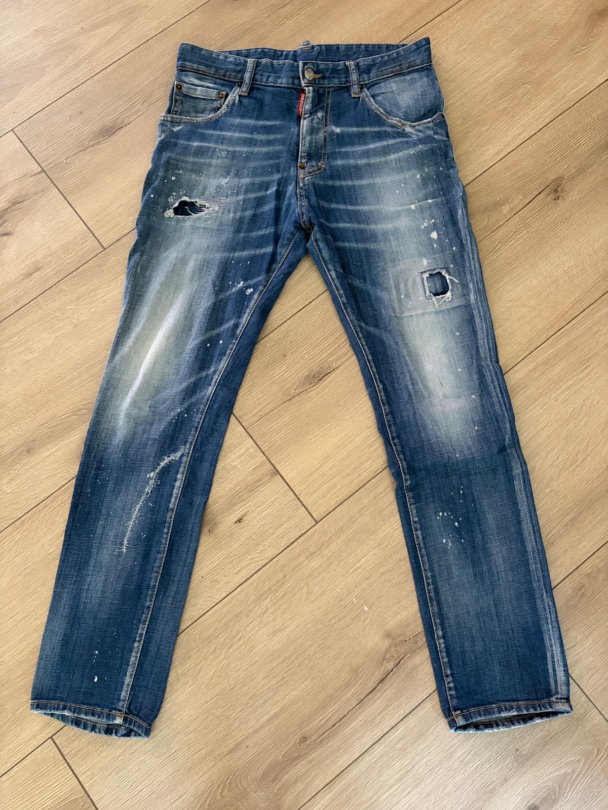 Dsquared2 Jeans - Maat 44 (valt als 28W/29W), Ophalen of Verzenden, Gedragen, Blauw, W32 (confectie 46) of kleiner
