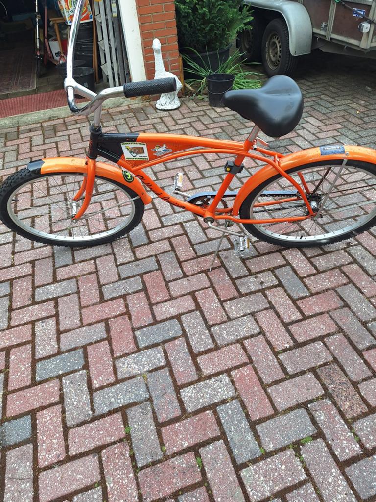 Kroegfiets, Fietsen en Brommers, Fietsen | Heren | Herenfietsen, Ophalen, Gebruikt, Terugtraprem, Overige merken