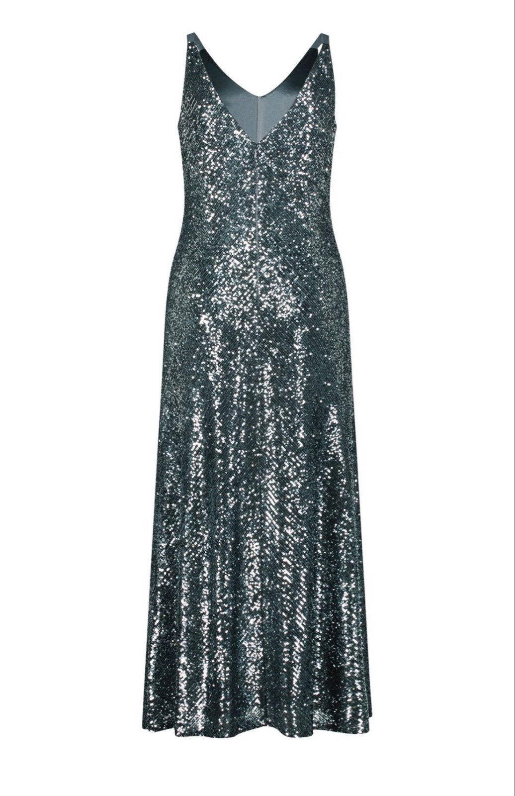 Prachtige groene pailletten jurk met bolero, nieuw!, Maat 38/40 (M), Nieuw, Ophalen of Verzenden, Onder de knie