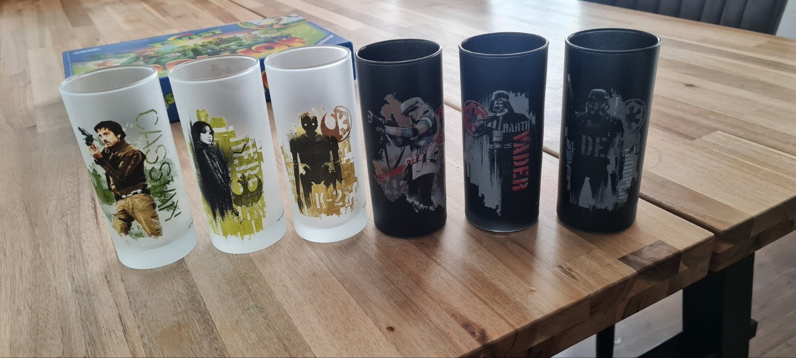 Star Wars Rogue One Glazen Set - 6 Stuks, Ophalen, Gebruikt, Gebruiksvoorwerp