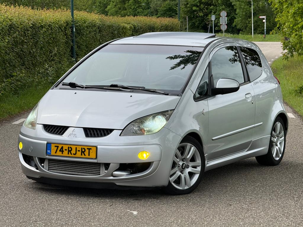 Mitsubishi Colt 1.5 Turbo CZT 2005 Grijs, 15 km/l, 40 €/maand, Colt, Particulier