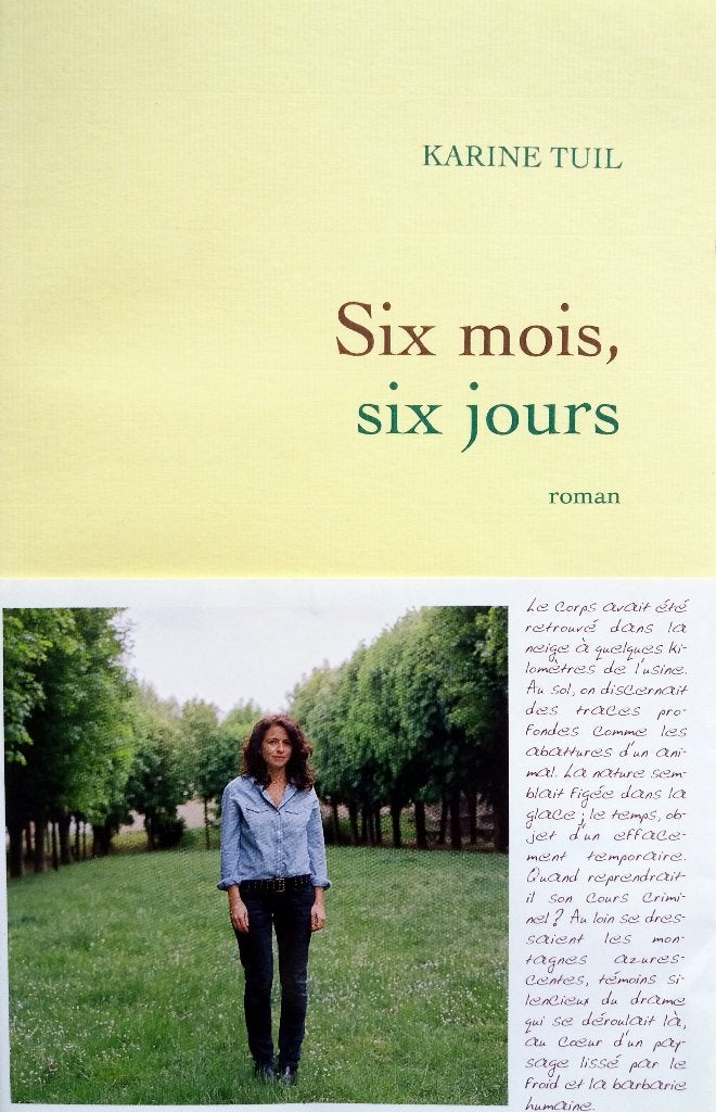 Karine Tuil - Six mois, six jours (FRANSTALIG), Ophalen of Verzenden, Gelezen, Fictie