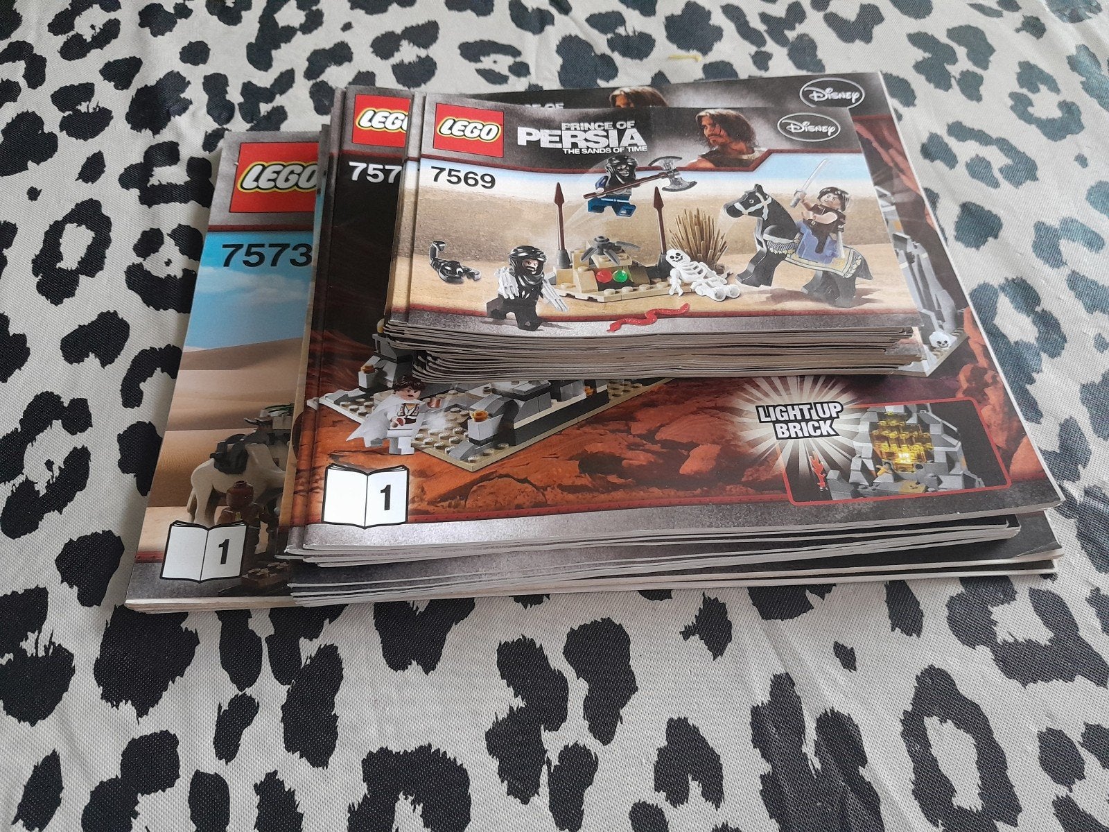 Diverse lego beschrijvingen/instructies, Prince of Percia., Overige thema's, Lego, Overige typen, Nieuw