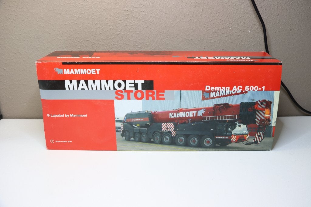 Conrad Mammoet AC500 compleet in doos met certificaat, Ophalen of Verzenden, Zo goed als nieuw, Hijskraan, Tractor of Landbouw
