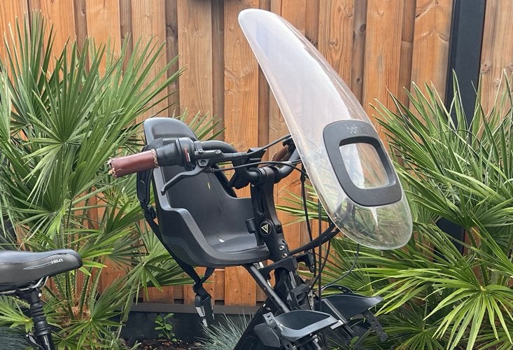 Kinderzitje voor voorzijde fiets, Voorzitje, Ophalen of Verzenden, 0 t/m 13 kg, Gebruikt