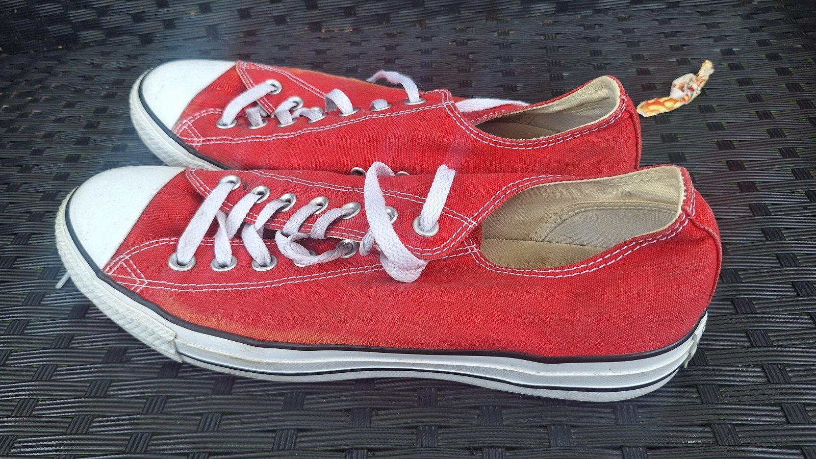 Rode Converse All Star Sneakers Maat 44, Kleding | Heren, Schoenen, Gedragen, Sneakers of Gympen, Overige kleuren, Ophalen of Verzenden