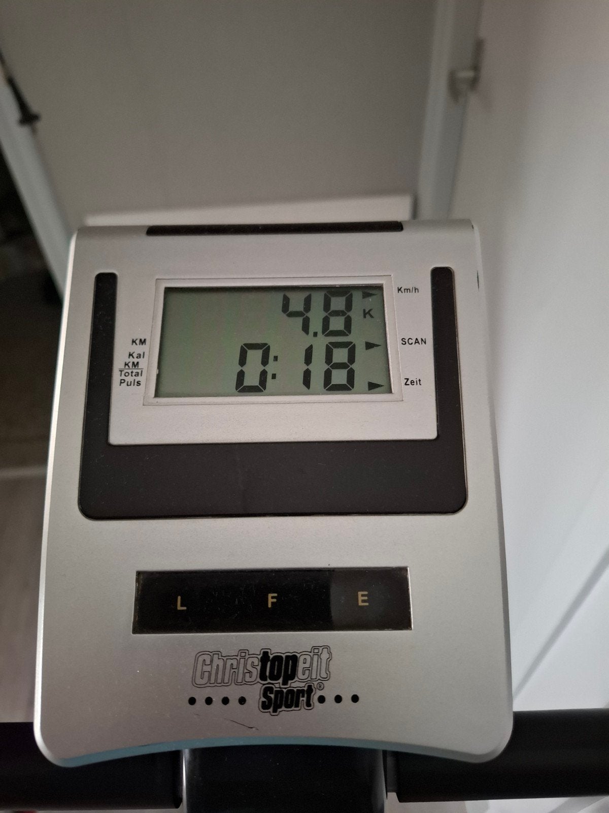 Christopeit Sport CPS 3.3 Hometrainer - Zo goed als nieuw, Sport en Fitness, Fitnessapparatuur, Ophalen, Gebruikt, Hometrainer
