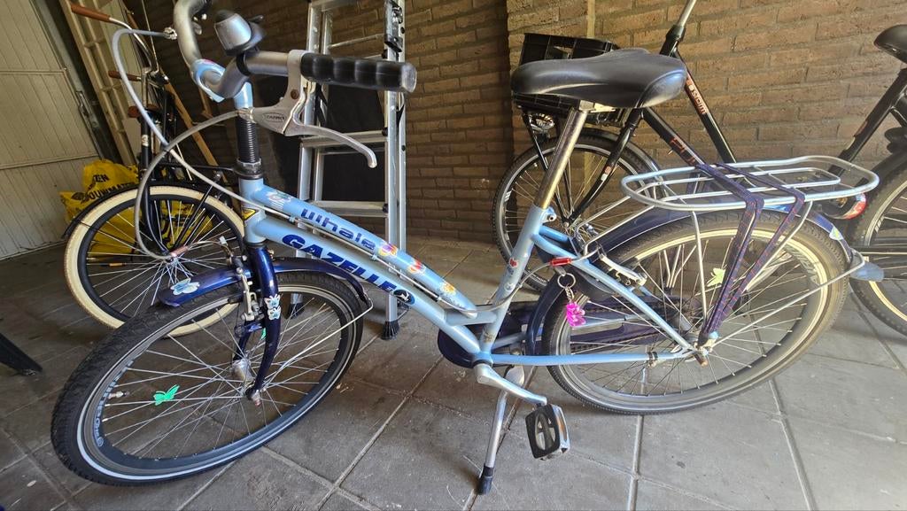 Gazelle Whale Kinderfiets - Lichtblauw, 20 inch, Ophalen of Verzenden