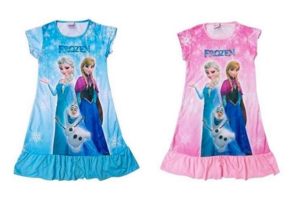 Nieuw ! Maat 134 Roze & Blauwe Elsa Frozen Prinsessenjurk, Kinderen en Baby's, Ophalen of Verzenden, Nieuw, 134 t/m 140, Meisje
