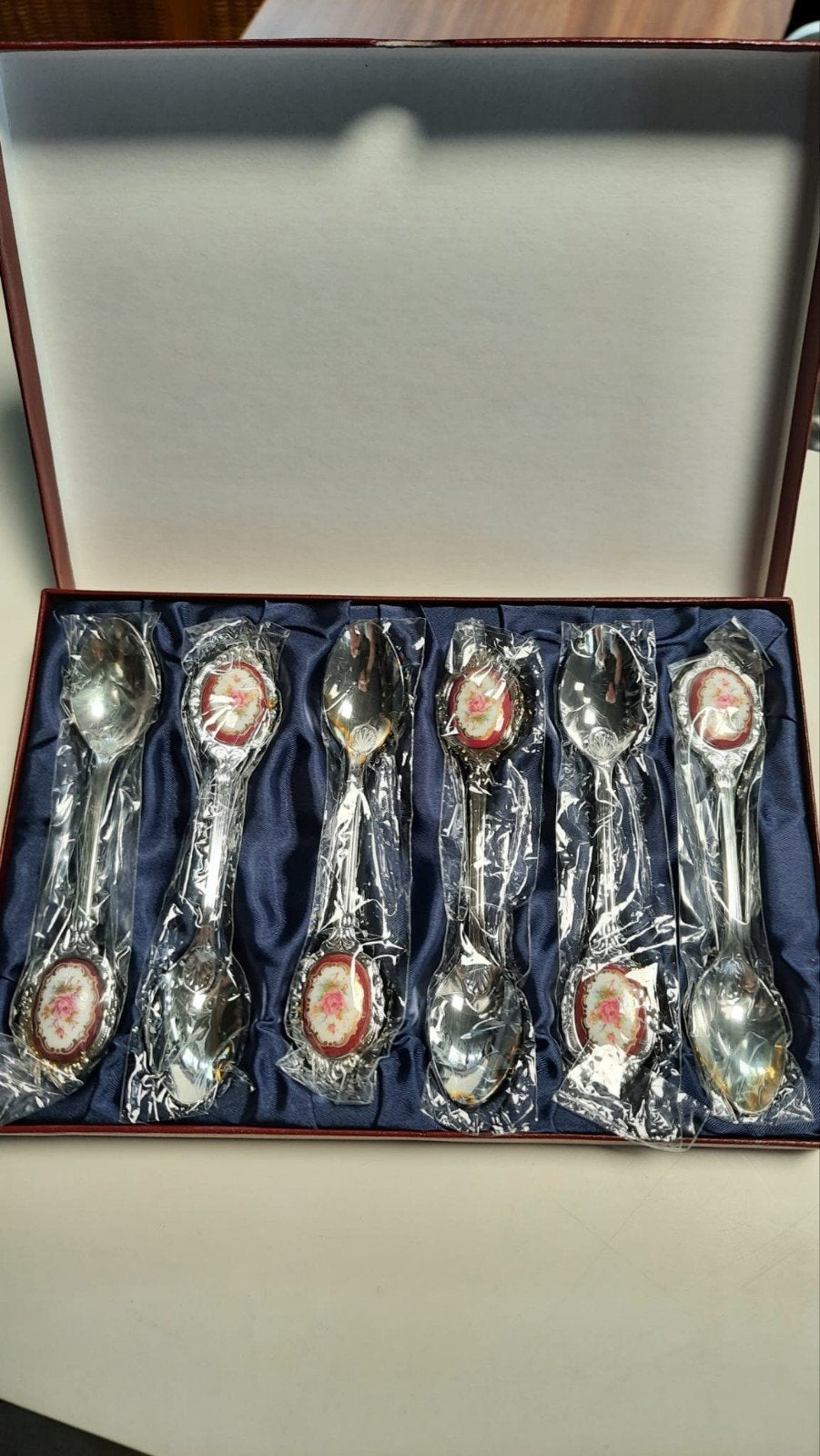 Royal Albert  lady Hammilton lepeltjes, Ophalen of Verzenden