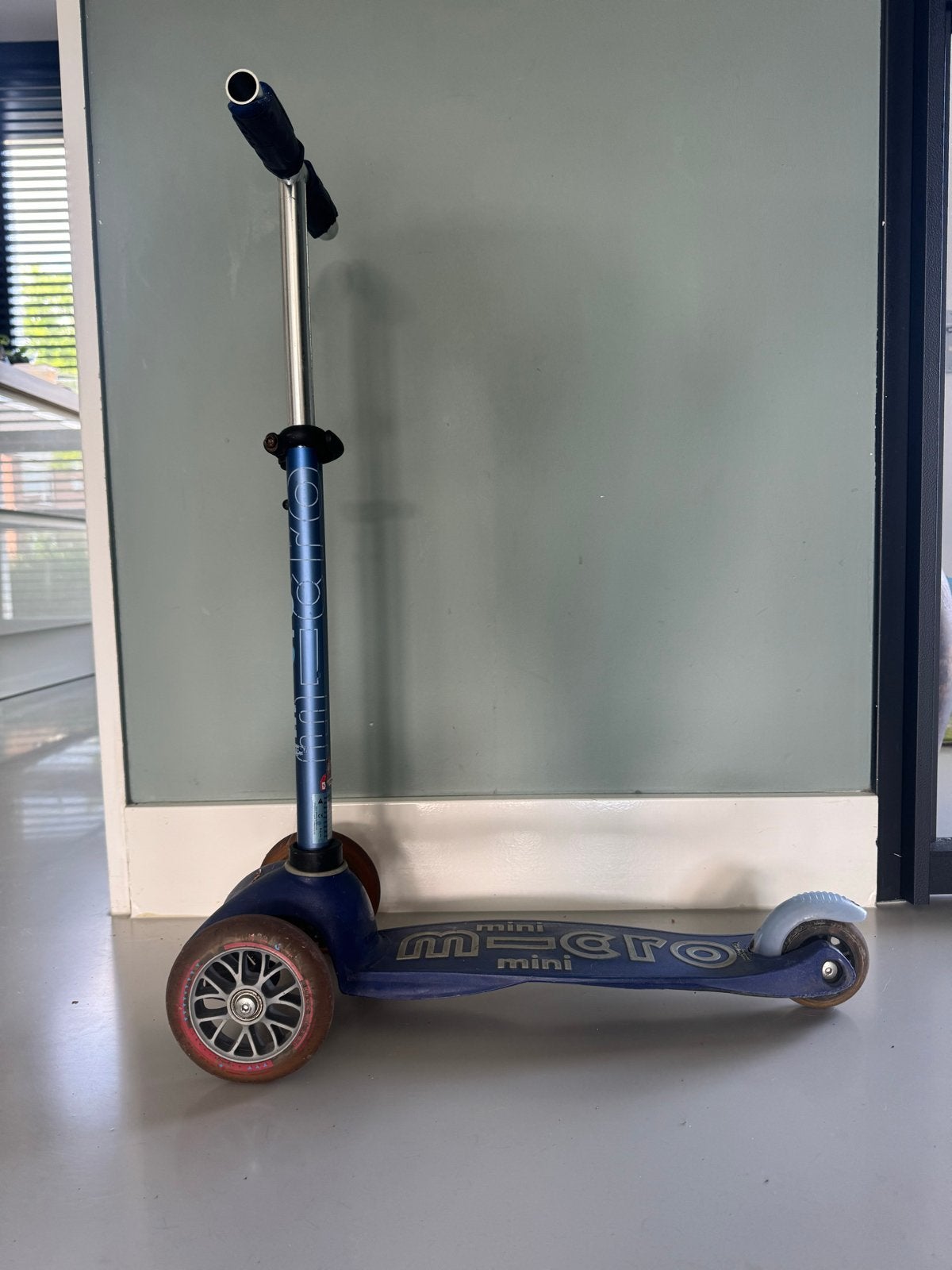 Micro Mini Step - Blauw, Gebruikt, Fietsen en Brommers, Steps, Ophalen, Gebruikt, Gewone step