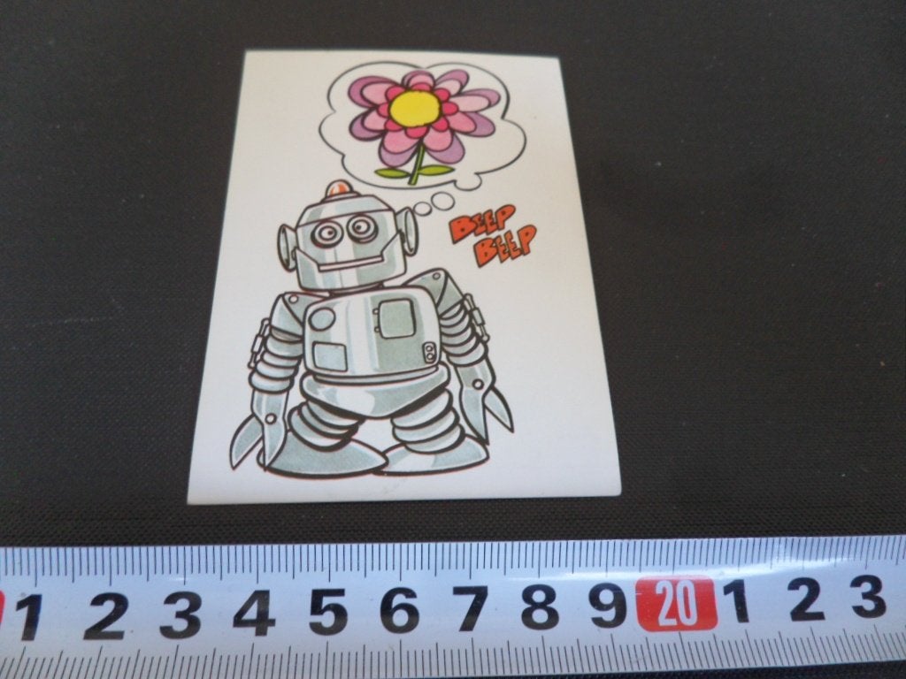 sticker PANINI Fantastickers  Robot, Ophalen, Zo goed als nieuw