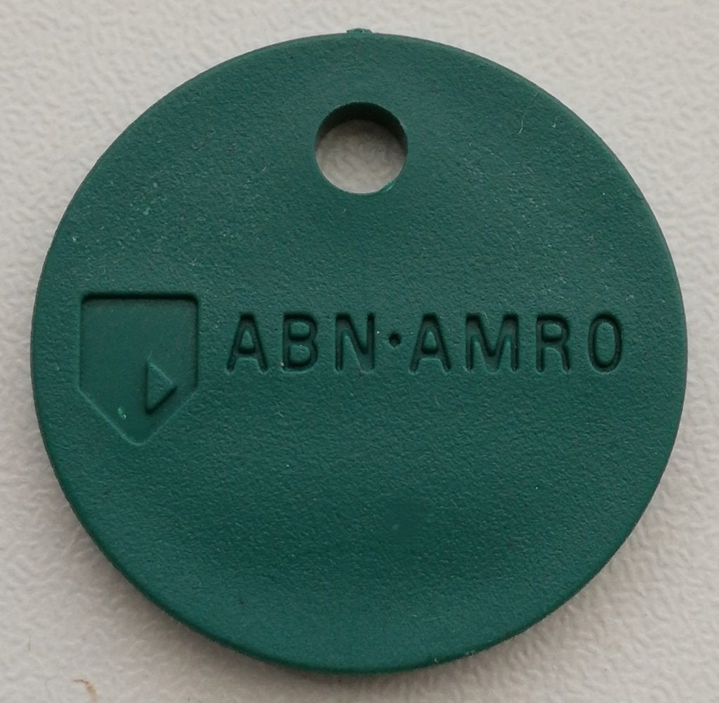 Winkelwagenmuntje ABN-AMRO bank, Ophalen of Verzenden