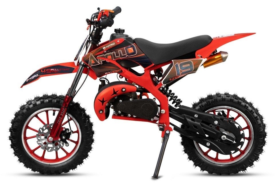 Foto 12 van Mini crosser dirtbike 49cc pitbike crosser of elektrisch