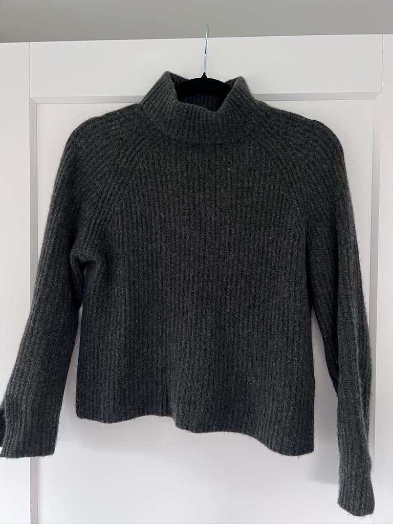 Dee ocleppo 100% kasjmier trui XS, Verzenden, Zo goed als nieuw, Maat 34 (XS) of kleiner, Grijs