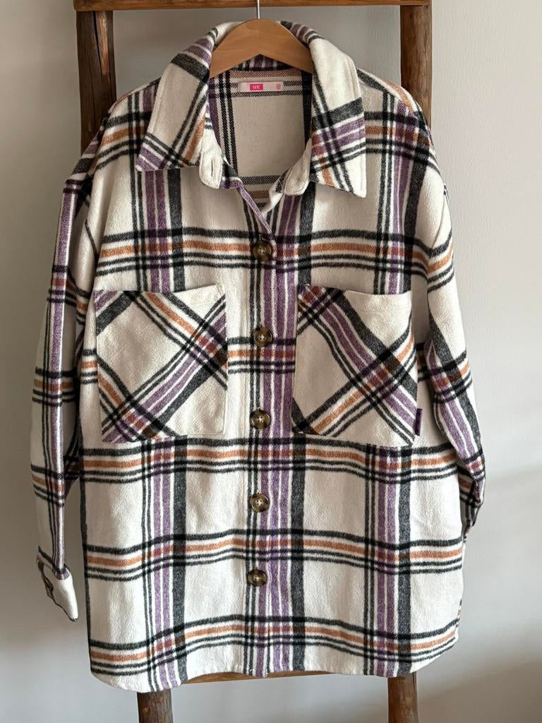 WE 146/152, Kinderen en Baby's, Kinderkleding | Maat 146, Ophalen of Verzenden, Zo goed als nieuw, Meisje, Jas