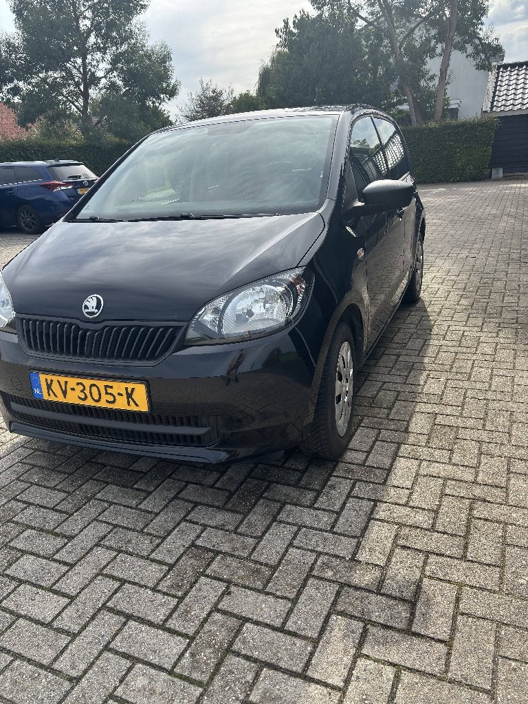 Skoda Citigo 1.0 T 44KW 3D 2015 Zwart, Voorwielaandrijving, 4 stoelen, Zwart, Handgeschakeld